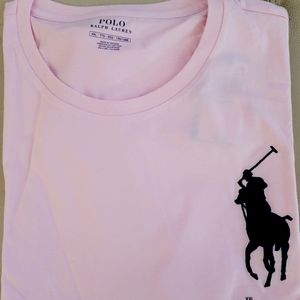 Pink Big Pony Polo T-Shirt